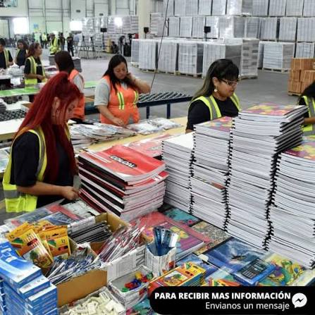 SOLICITAN EMPACADORES PARA UTILES ESCOLARES|+100vacantes